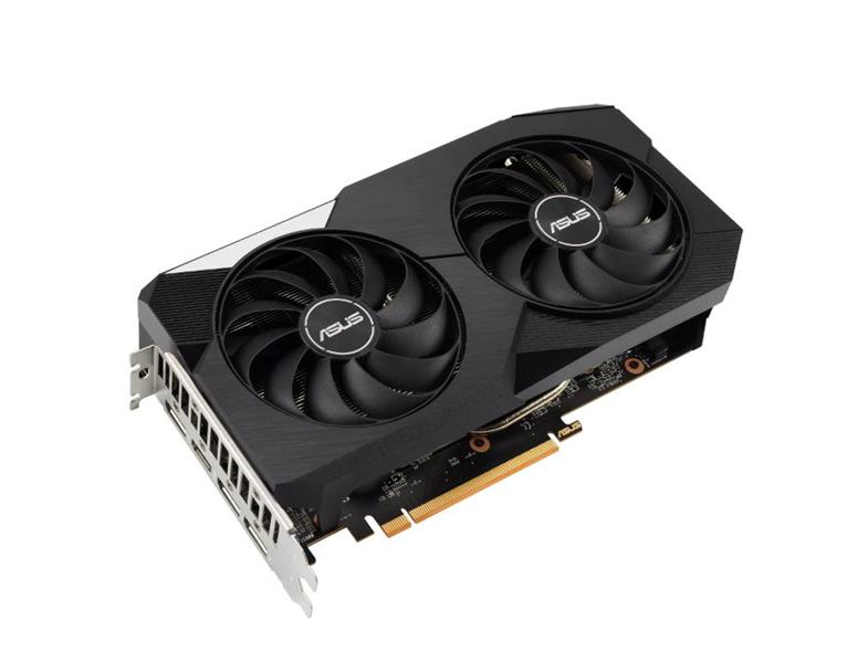 Видеокарта ASUS DUAL-RX6650XT-O8G//RX6650XT HDMI DP*3 8G D6; 90YV0HL0-M0NA00