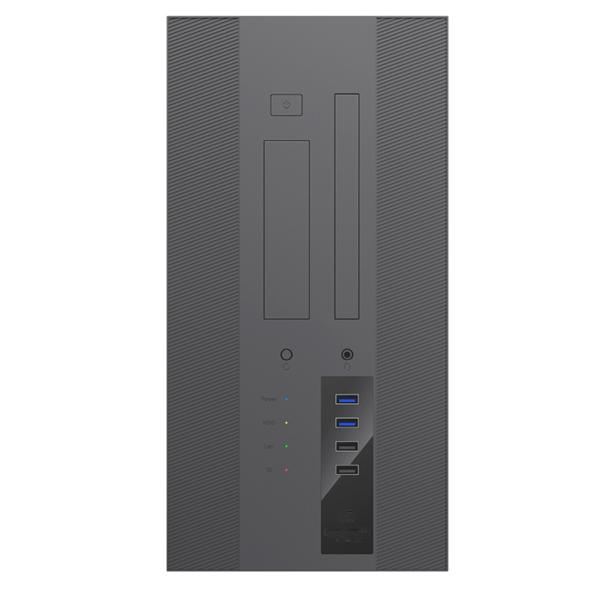 Корпус MiniTower Powerman EK303 Black ____ U2.0*2+1*combo Audio mini-ITX (без блока питания)