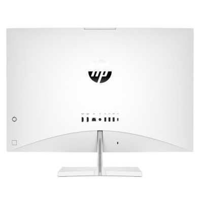 Моноблок HP Pavilion I 27-ca1041ci NT 27" FHD(1920x1080) Core i3-12100T, 8GB DDR4 3200 (2x4GB), SSD 256Gb, Intel Internal graphics, no DVD, kbd&mouse wired, 5MP Webcam, White,FreeDOS, 1Y Wty