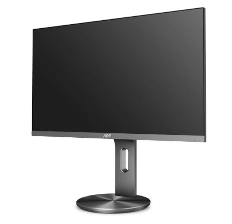 Монитор 27" AOC U2790PQU 3840x2160 IPS LED 16:9 5ms 2*HDMI DP 2xUSB3.0 50M:1 178/178 350cd HAS Pivot Tilt Swivel Speakers Grey