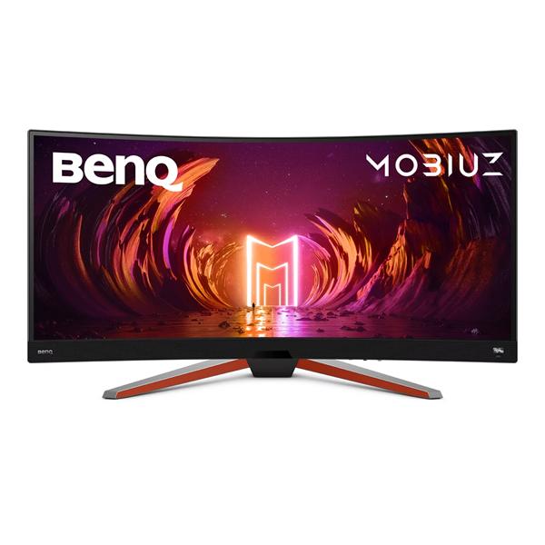 Монитор BENQ 34" EX3410R MOBIUZ Curvature 1000R VA LED 3440x1440@60Hz 2(1)ms 21:9 350(400)cd/m2 1000:1 178/178 2*HDMI DP 2*USB 3.0 USB -B Speaker HAS Swivel Tilt Flicker-free Metallic Grey