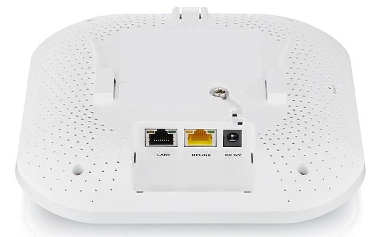  Гибридная точка доступа Zyxel NebulaFlex Pro WAX610D, WiFi 6, 802.11a/b/g/n/ac/ax (2,4 и 5 ГГц), MU-MIMO, антенны 4x4 с двойной диаграммой, до 575+2400 Мбит/с, 1xLAN 2.5GE, 1xLAN GE, PoE, защита от 4G