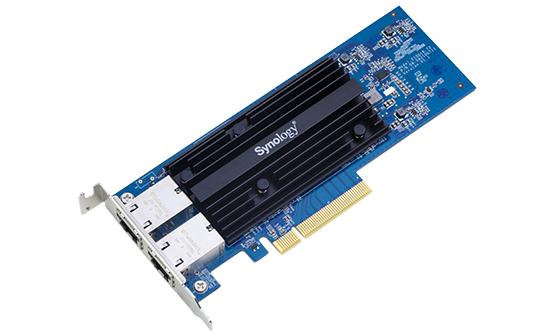 Сетевая карта Synology 10 Gigabit dual port RJ-45 PCIe 3.0 4x adapter(incl LP and FH bracket)