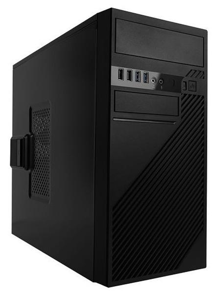 Корпус Mini Tower InWin EFS712 Black 450W RB-S450T7-0  U3*2+U2*2+A(HD)+ front fan holder + Screwless mATX