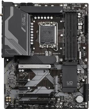 Материнская плата GIGABYTE Z790 UD AX, LGA1700, Z790, 4*DDR5, DP+HDMI,  6 SATA 6 Гб/с, M2, Audio, Gb LAN, USB 3.2, USB 2.0, Type-C, ATX