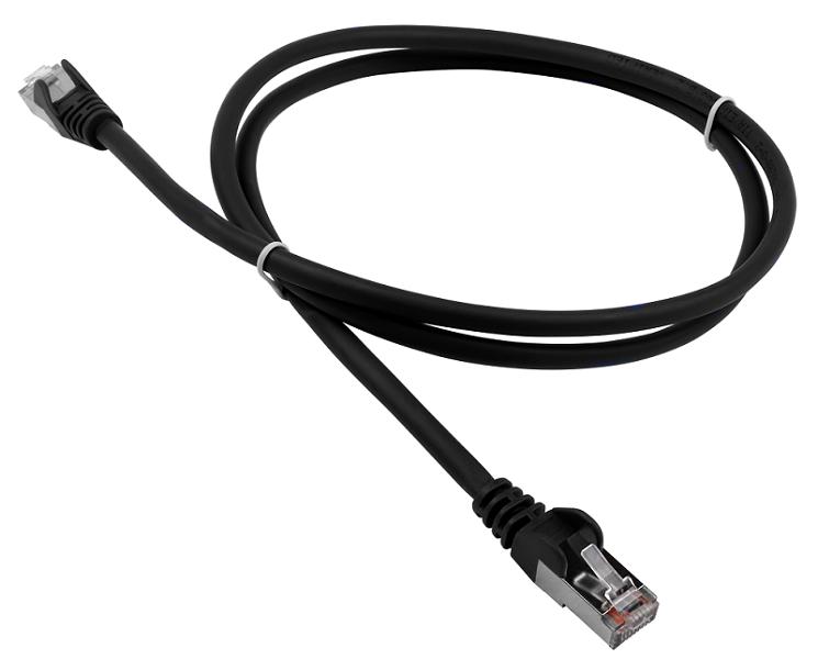  Патч-корд LANMASTER LSZH FTP кат.5e, 10.0 м, черный