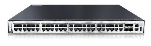 Коммутатор HUAWEI S5731-S48P4X (48*10/100/1000BASE-T ports,4*10GE SFP+ ports,PoE+) + Basic Software + 2*1000W AC (существенное повреждение коробки)