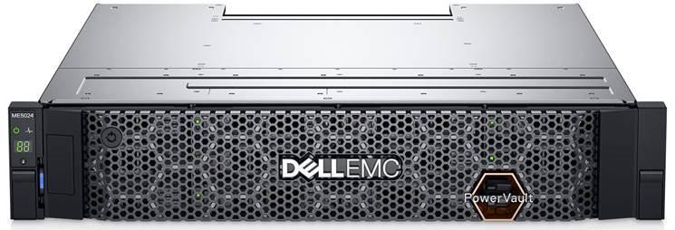 Система хранения данных DELL PowerVault ME5012 12LFF(3,5") 2U/25GbE 8 port iSCSI Dual Controller/4xSFP+ 10GbE/4xSFP28 25GbE/12x2,4Tb SAS 10k/1xLC-LC 2m/ Bezel/2x580W/1YWARR
