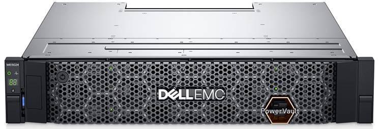 Система хранения данных Dell PowerVault ME5012 12LFF(3,5") 2U/25GbE 8 port iSCSI Dual Controller/4xSFP+ 10Gbit/noHDD/ Bezel/2x580W/1YWARR