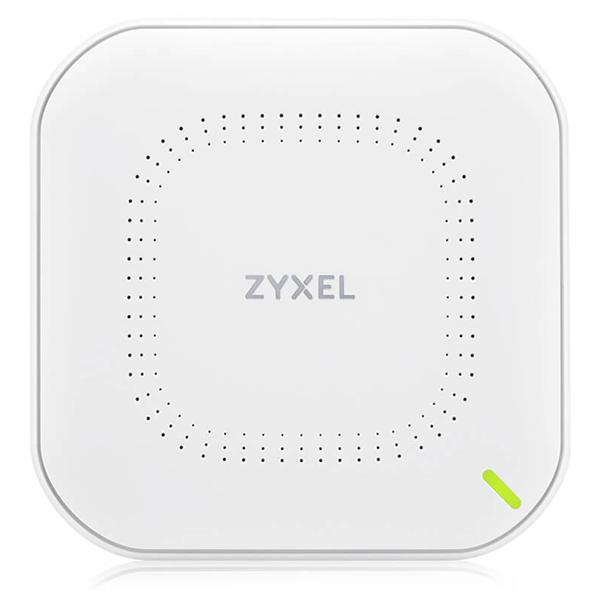 Точка беспроводного доступа Точка доступа Zyxel NebulaFlex NWA90AX PRO, WiFi 6, 802.11a/b/g/n/ac/ax (2,4 и 5 ГГц), MU-MIMO, антенны 3x3, до 575+2400 Мбит/с, 1xLAN 2.5GE, PoE, защита от 4G/5G, БП в комплекте