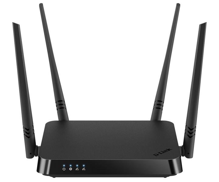 Маршрутизатор D-Link DIR-822/RU/E1A, Wireless AC1200 Dual-Band Router with 1 10/100Base-TX WAN port and 4 10/100Base-TX LAN ports.802.11b/g/n compatible, 802.11AC up to 866Mbps,1 10/100Base-TX WAN port, 4 10/100B