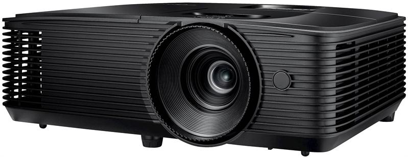 Проектор Optoma S400LVe (DLP, SVGA 800x600, 4000Lm, 25000:1, HDMI, VGA, Composite video, Audio-in 3.5mm, VGA-OUT, Audio-Out 3.5mm, 1x10W speaker, 3D Ready, lamp 6000hrs, Black, 3.05kg)