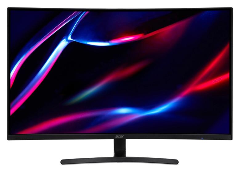 Монитор 31,5'' ACER ED323QUPBMIIPPX  Curved 1500R Black, 16:9, VA, 2560x1440, 1ms, 350, 400cd, 165Hz, 2xHDMI(2.0) + 2xDP(1.2) + Audio Out, 3Wx2, FreeSync Premium