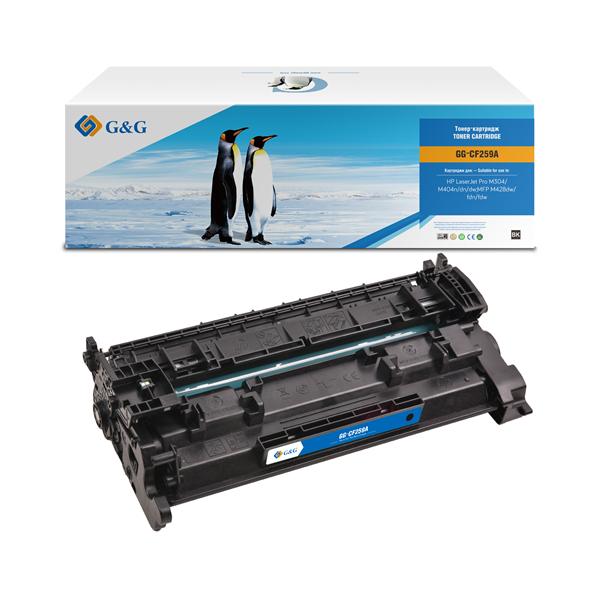 Картридж Cartridge G&G 59A для HP LJ M304/M404/M428, with chip (3 000стр.) (замена CF259A)